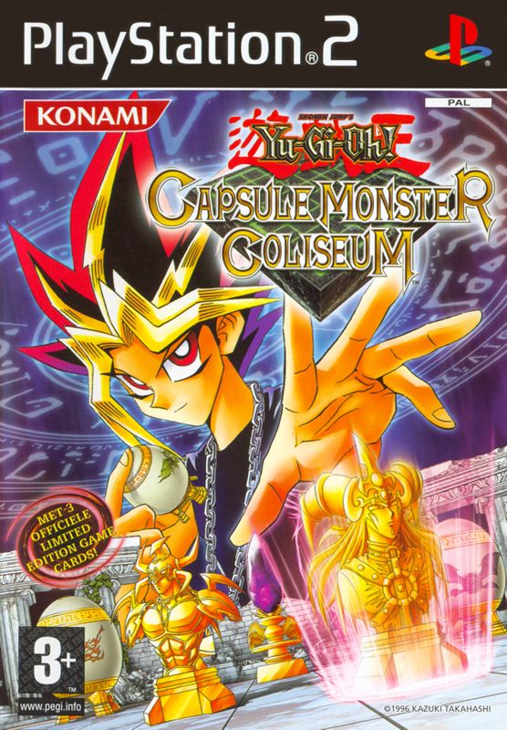Front Cover for Yu-Gi-Oh!: Capsule Monster Coliseum (PlayStation 2)