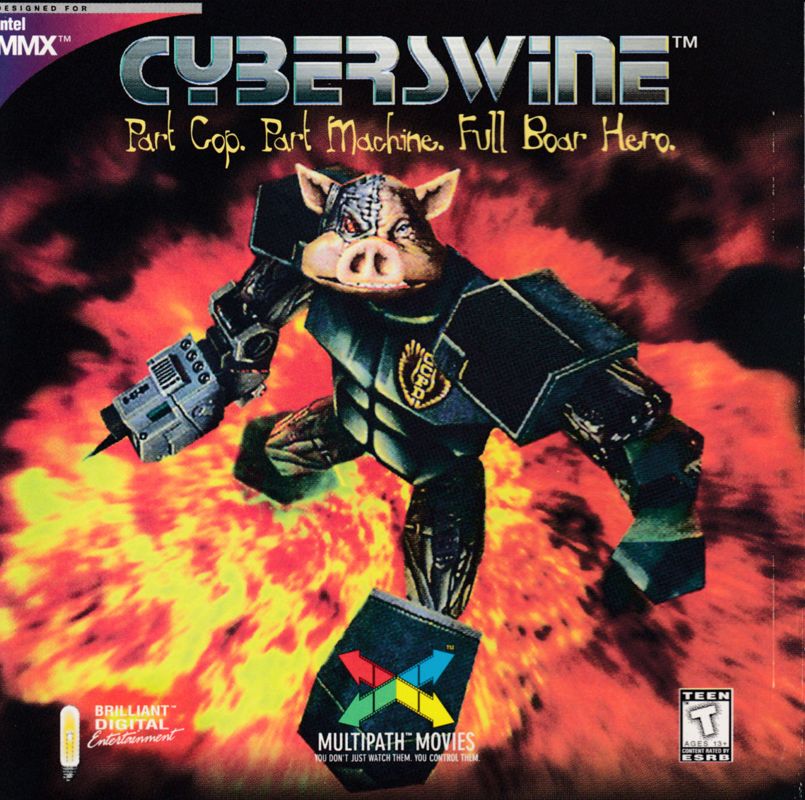 Other for Cyberswine (Windows): Jewel case -- front