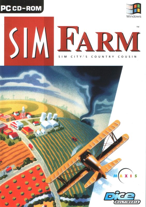 Front Cover for Sim Farm (Windows) (Dice Multimedia release)