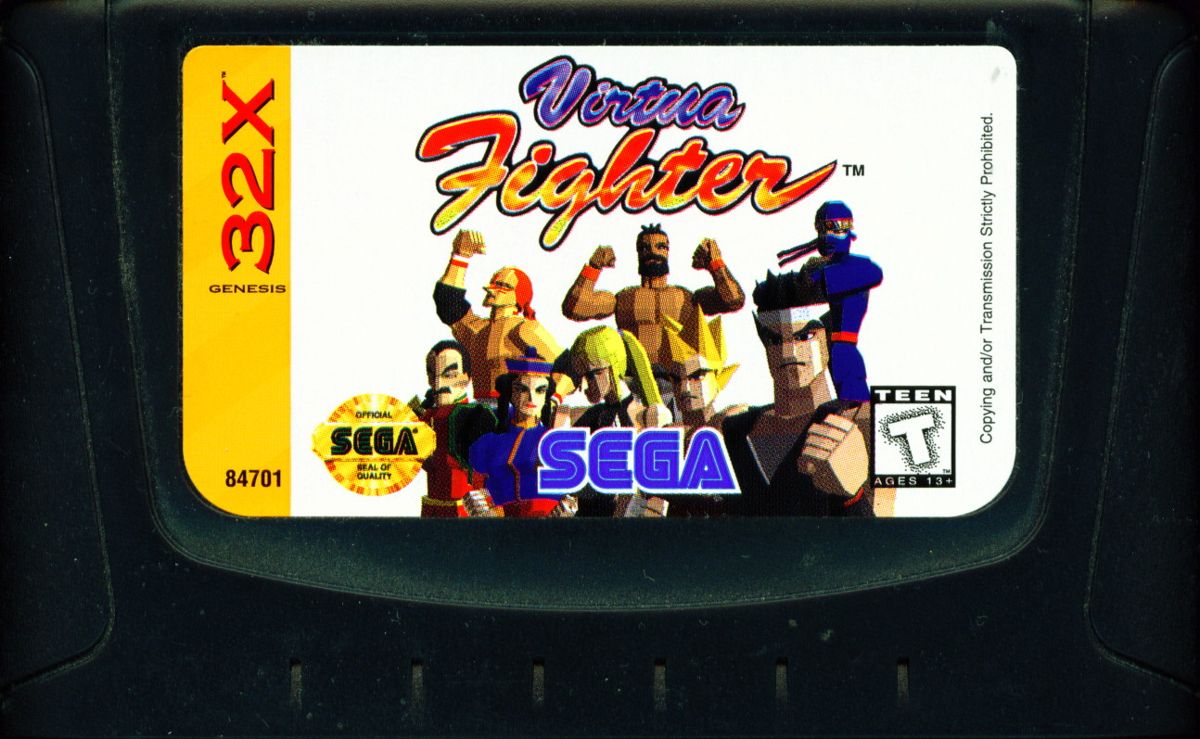 Virtua Fighter Cover Or Packaging Material - MobyGames