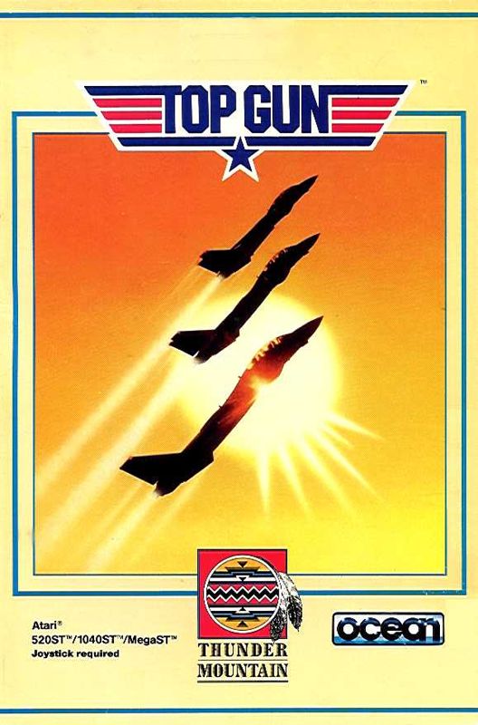 Front Cover for Top Gun (Atari ST)