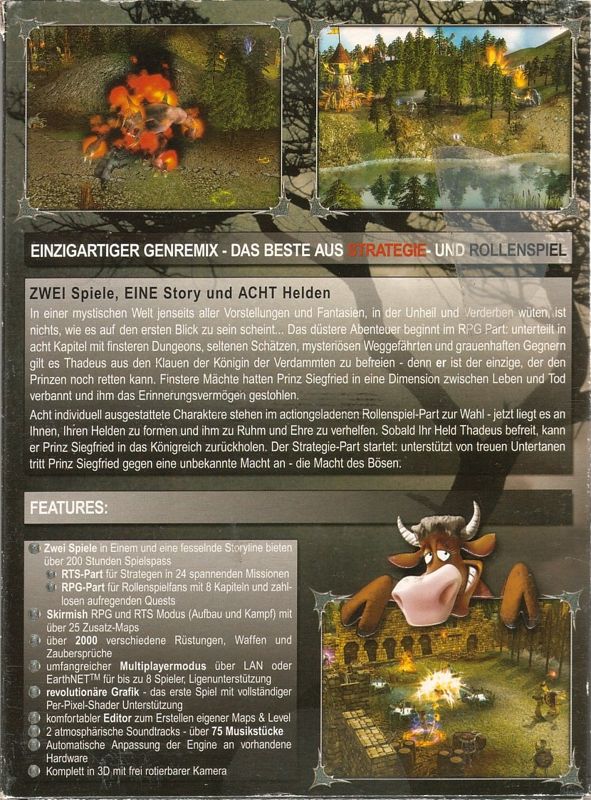 Back Cover for Once Upon a Knight (Windows) (Second Edition)