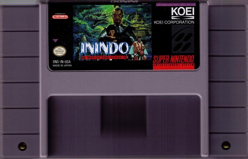 Inindo: Way of the Ninja cover or packaging material - MobyGames