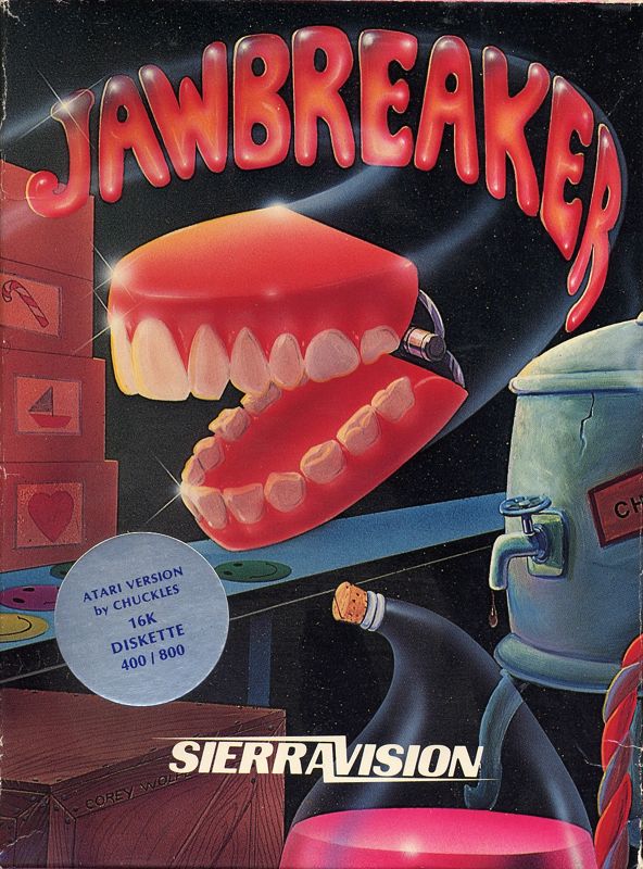 Front Cover for Jawbreaker (Atari 8-bit)
