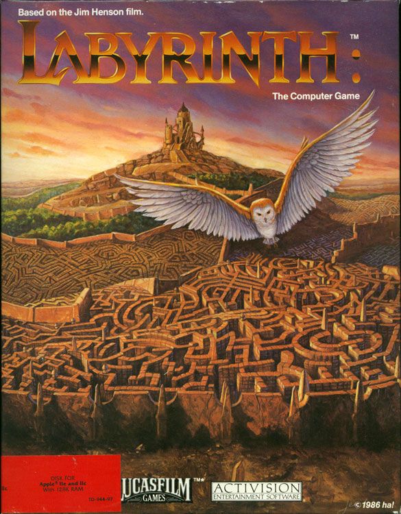 Front Cover for Labyrinth (Apple II)