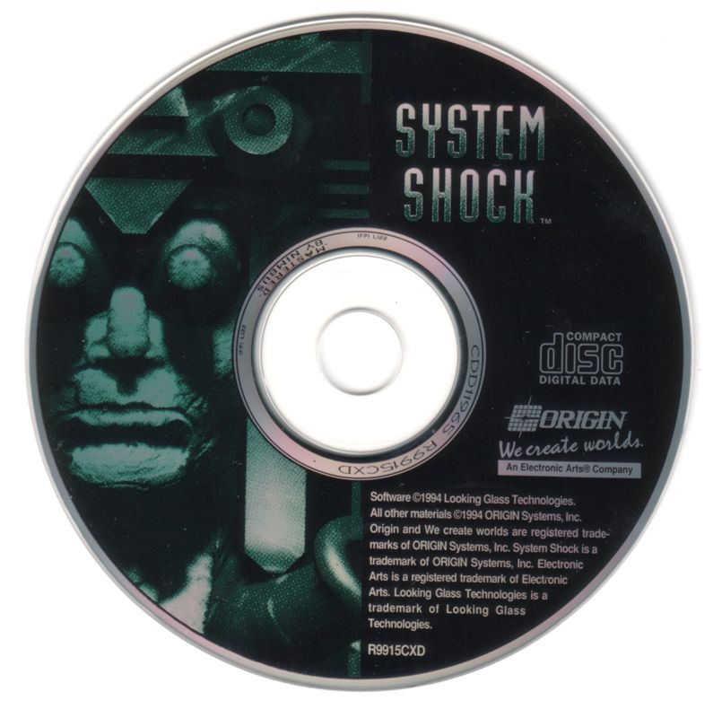 Media for System Shock (DOS) (EA CD-ROM Classics release)