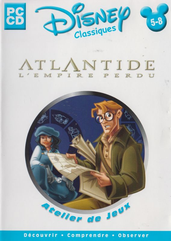 Front Cover for Disney's Atlantis: The Lost Empire - The Lost Games (Windows) ("Disney Classiques" release)