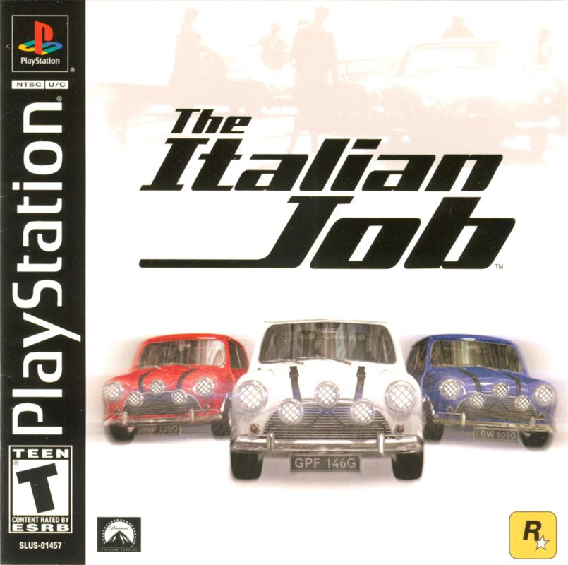 Front Cover for The Italian Job (PlayStation)