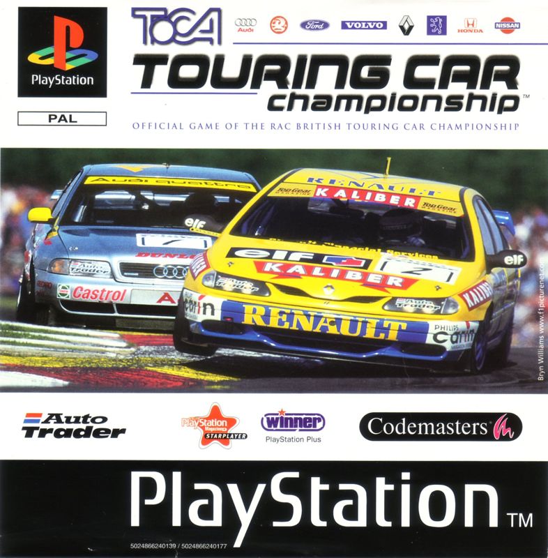 Front Cover for TOCA Championship Racing (PlayStation)