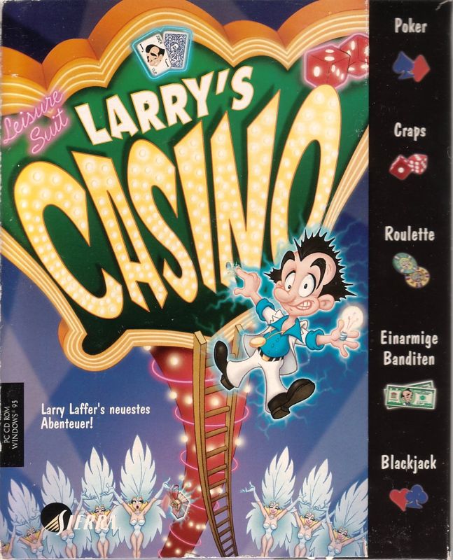 Front Cover for Leisure Suit Larry's Casino (Windows)