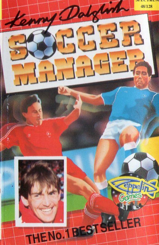Front Cover for Kenny Dalglish Soccer Manager (ZX Spectrum) (Zeppelin Games budget release)