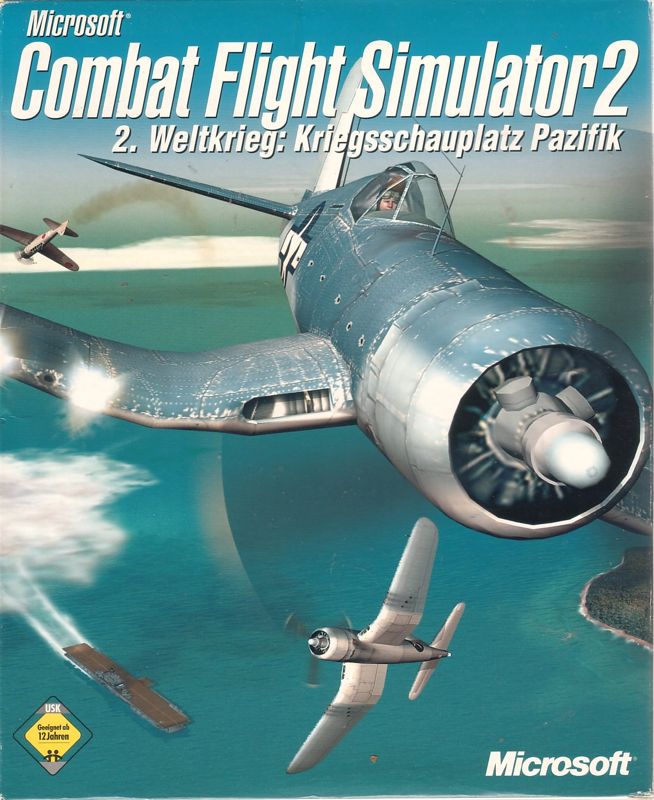 Front Cover for Microsoft Combat Flight Simulator 2: WW II Pacific Theater (Windows)