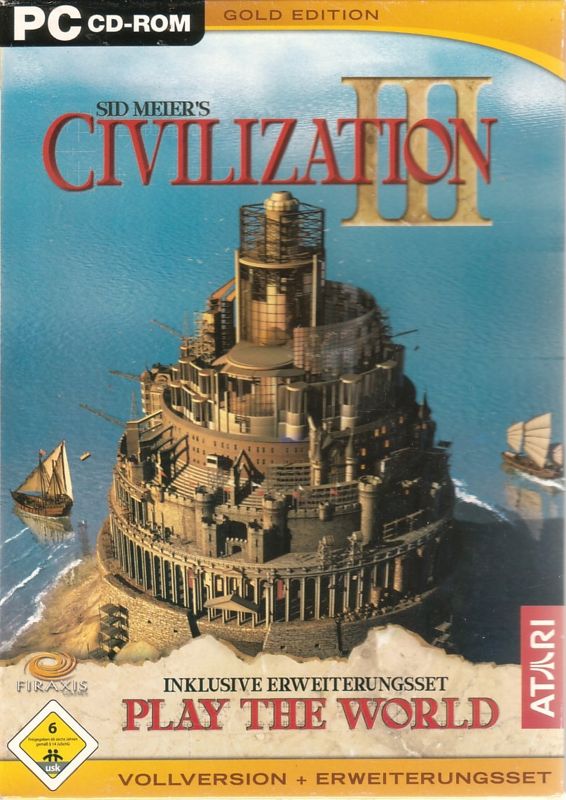 Front Cover for Sid Meier's Civilization III: Gold Edition (Windows)