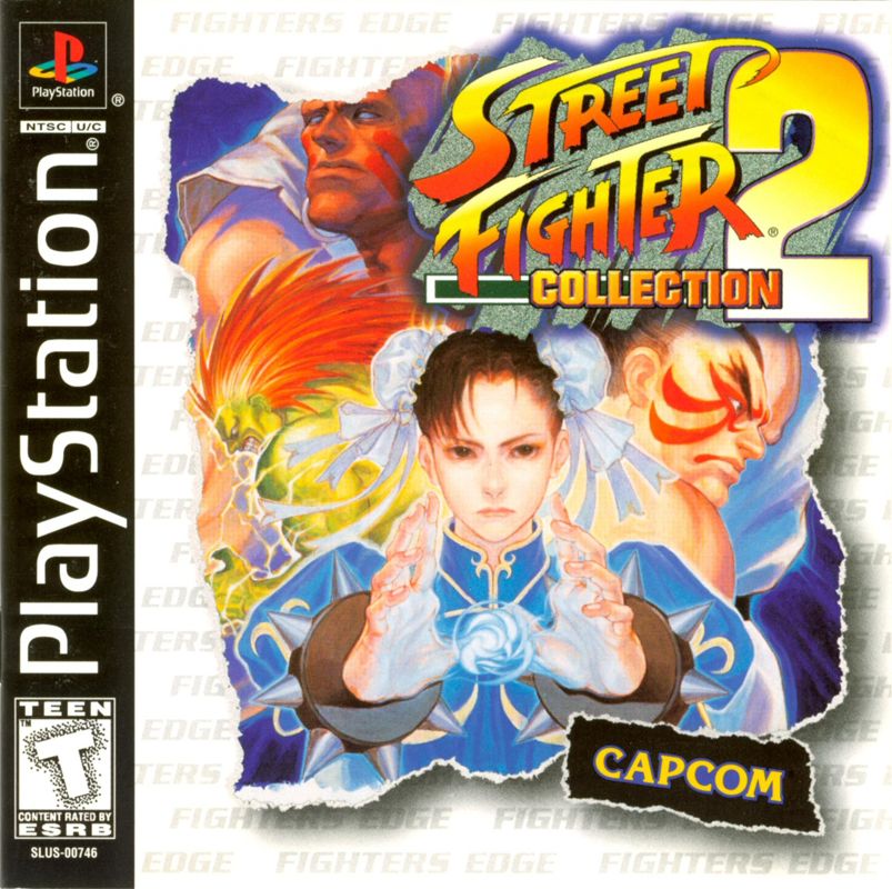 Screenshot of Street Fighter Collection (PlayStation, 1997) - MobyGames