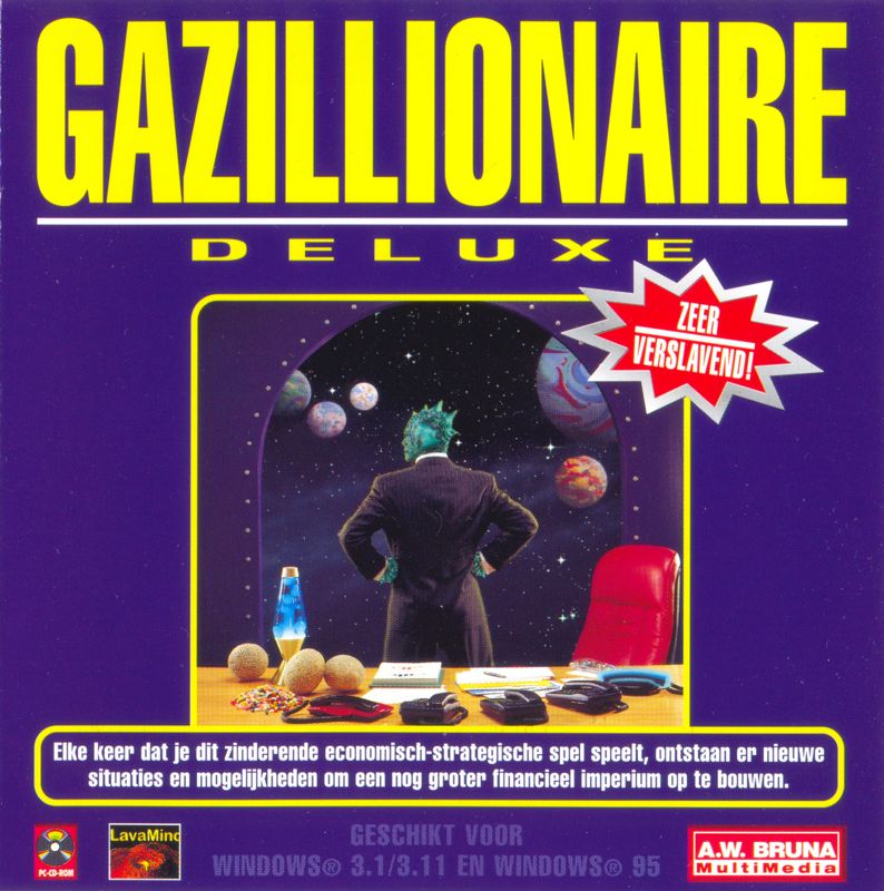 Front Cover for Gazillionaire Deluxe (Windows and Windows 3.x)