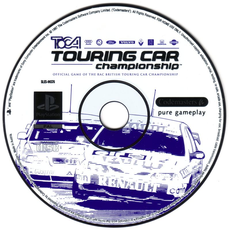 Media for TOCA Championship Racing (PlayStation)