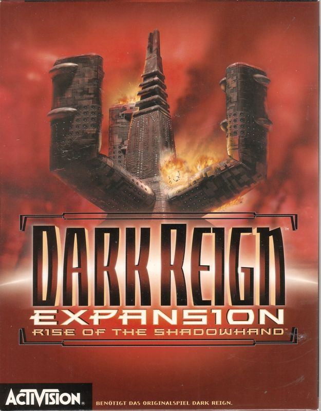 Front Cover for Dark Reign: Rise of the Shadowhand (Windows)
