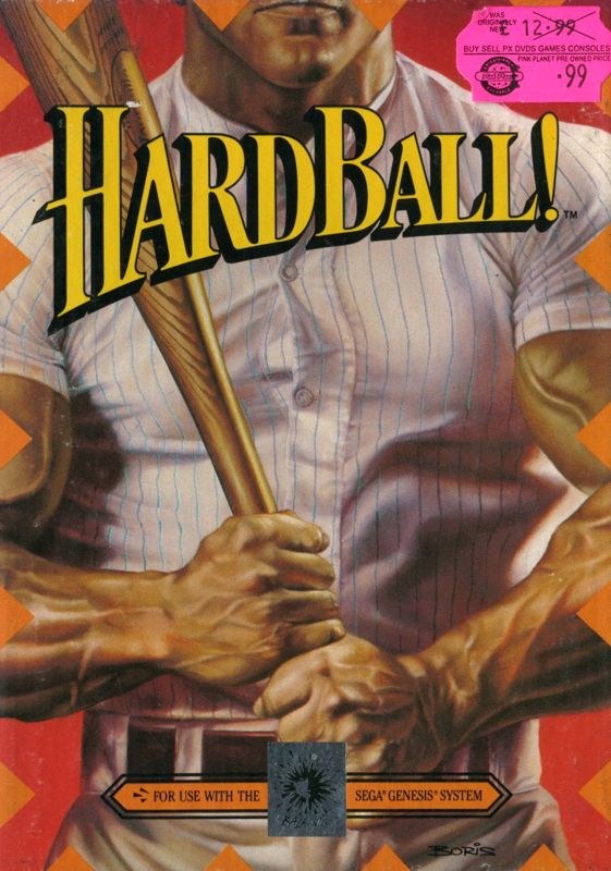 Front Cover for HardBall! (Genesis)