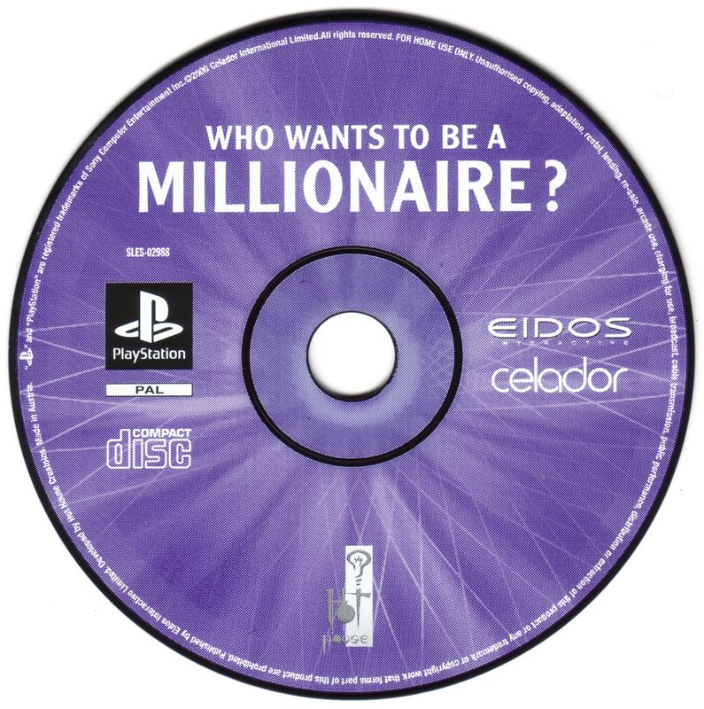 Media for Who Wants to Be a Millionaire (PlayStation)