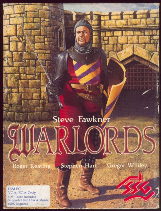 Front Cover for Warlords (DOS)