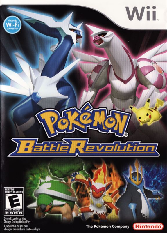 Front Cover for Pokémon Battle Revolution (Wii)