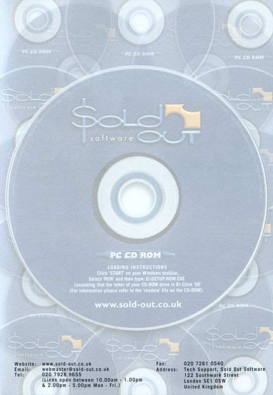 Inside Cover for Iron Storm (Windows) (Sold Out Software release): Right Inlay