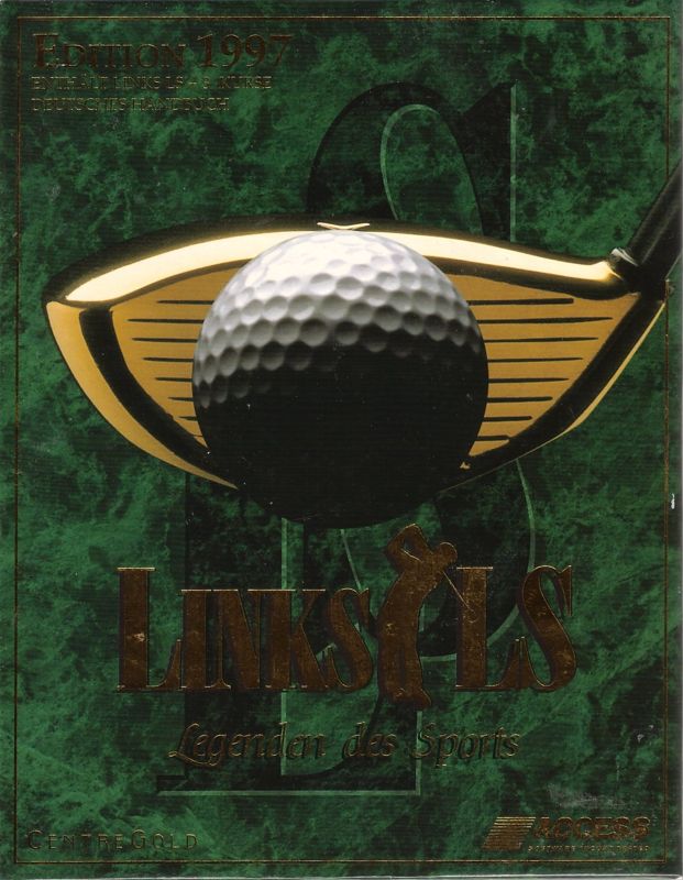Front Cover for Links LS: Legends in Sports - 1997 Edition (DOS)