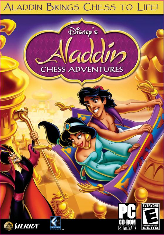 Front Cover for Disney's Aladdin Chess Adventures (Windows)