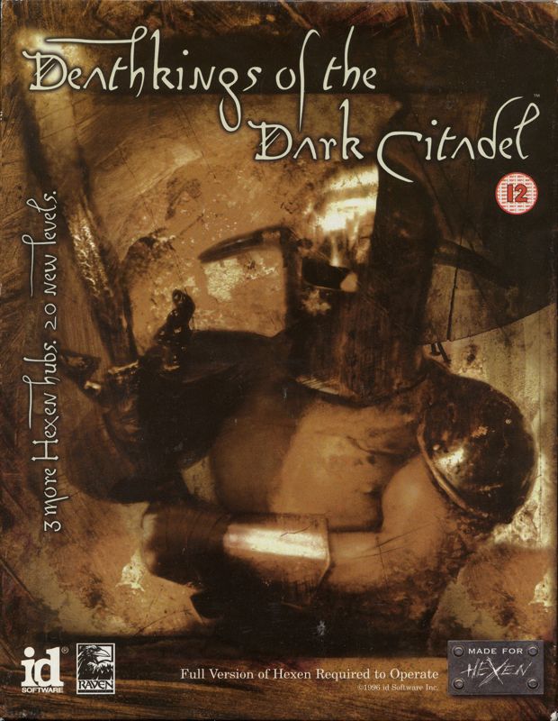 Front Cover for Deathkings of the Dark Citadel (DOS)