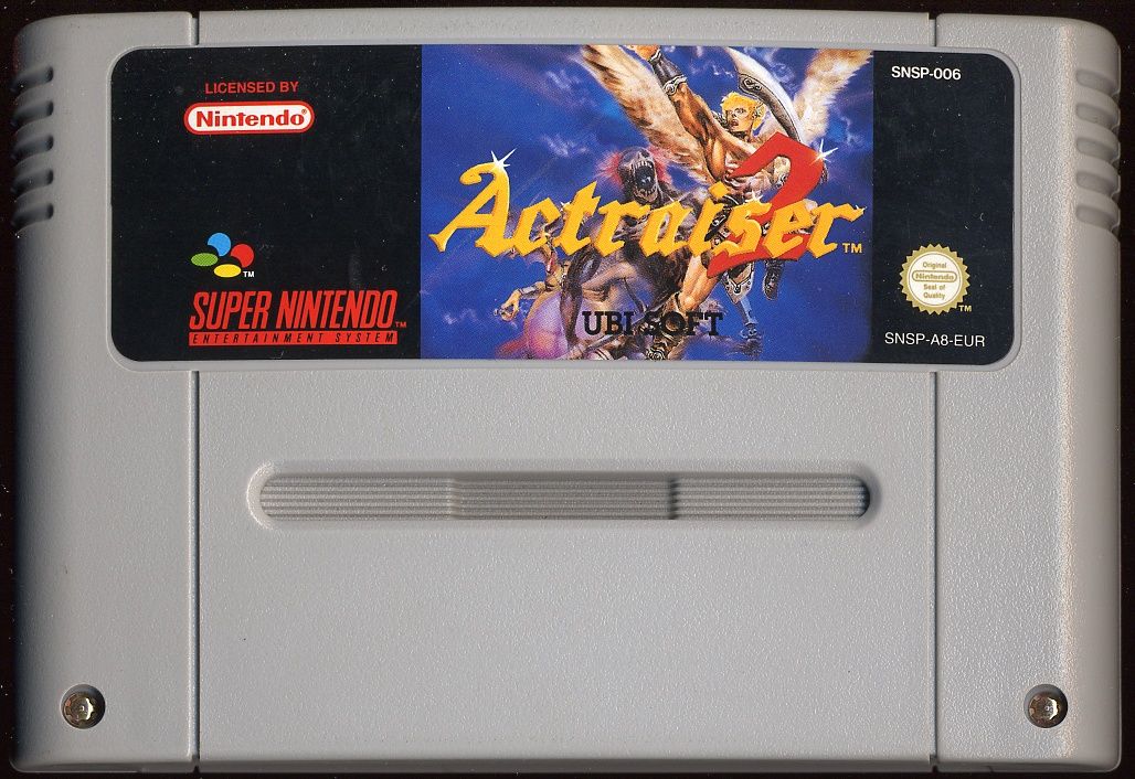 ActRaiser 2 cover or packaging material - MobyGames