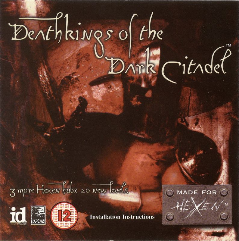 Other for Deathkings of the Dark Citadel (DOS): Jewel Case - Front