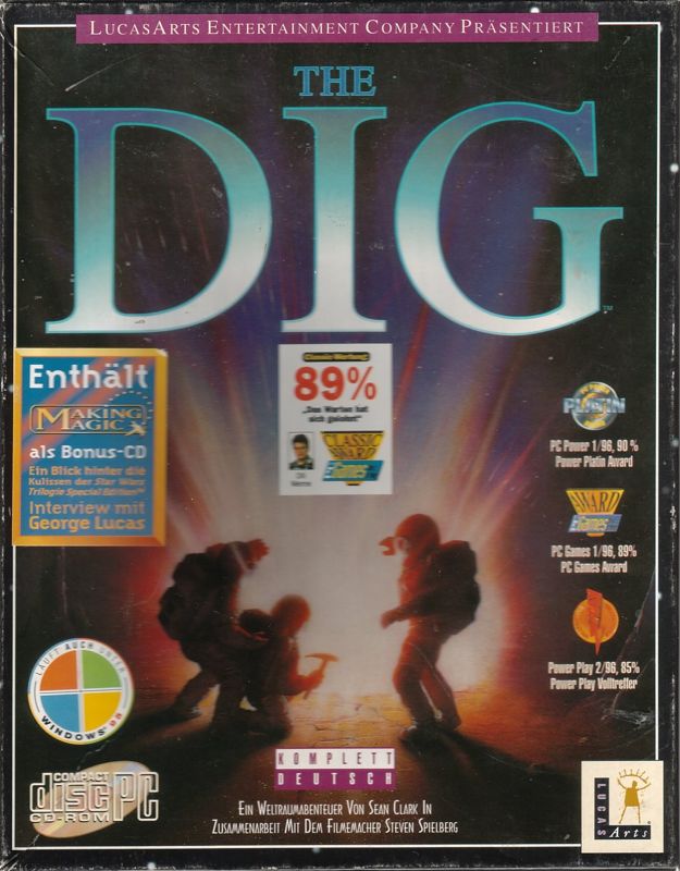 Front Cover for The Dig (DOS) (Funsoft release)