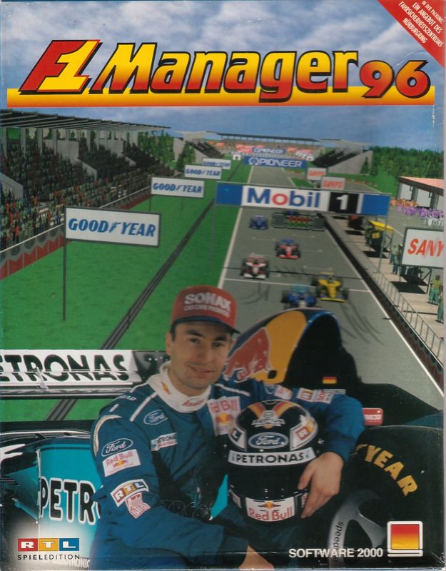 Front Cover for F1 Manager (DOS)