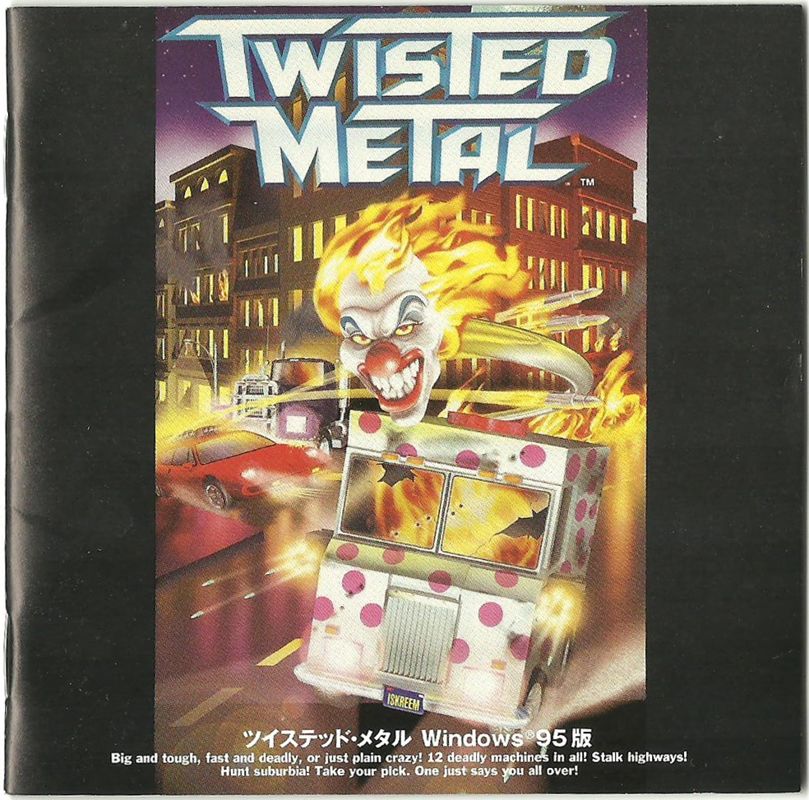 Manual for Twisted Metal (Windows): Front
