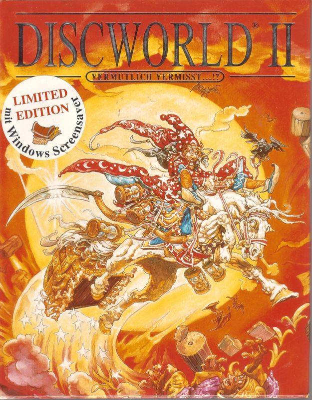 Front Cover for Discworld II: Mortality Bytes! (DOS and Windows) (Limited Edition)