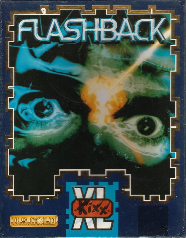 Front Cover for Flashback: The Quest for Identity (DOS) (Kixx XL release)