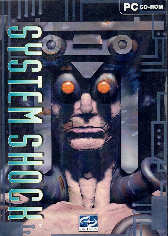 Front Cover for System Shock (DOS)