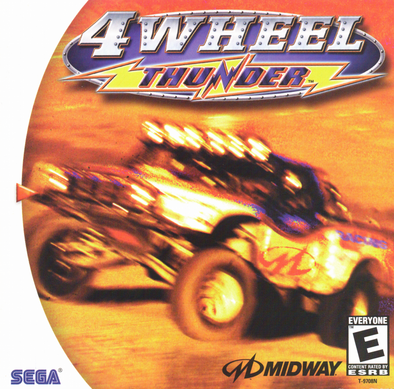 Максимальный выигрыш в игре thunder wheel. 4 Wheel Thunder Dreamcast. 4 Wheel Thunder Dreamcast Cover. 4wheel обложка. Игра на Дримкаст 4×4.