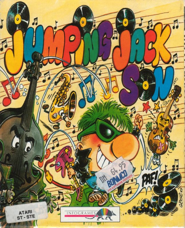 Front Cover for Jumpin' Jackson (Atari ST)