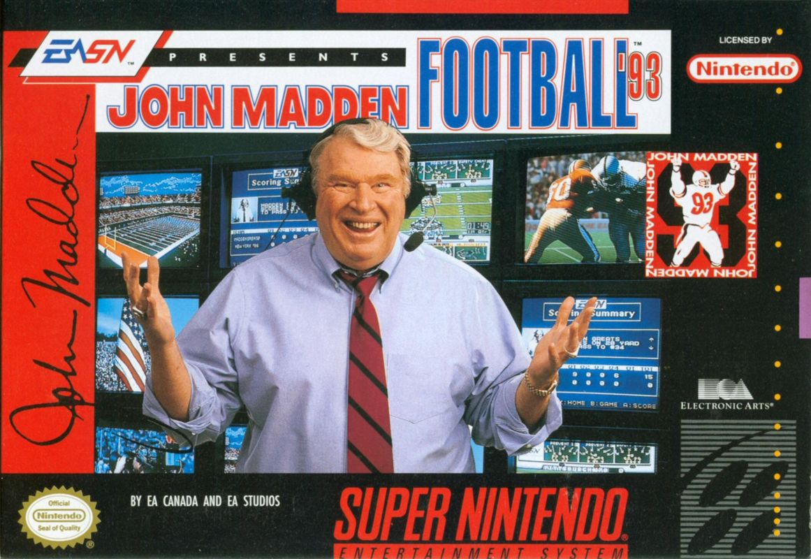 madden 93 cover