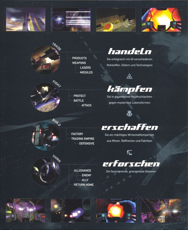 Inside Cover for X: Beyond the Frontier (Windows) (Re-release): Left Flap