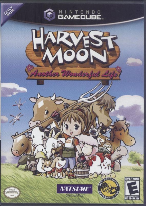 Front Cover for Harvest Moon: Another Wonderful Life (GameCube)