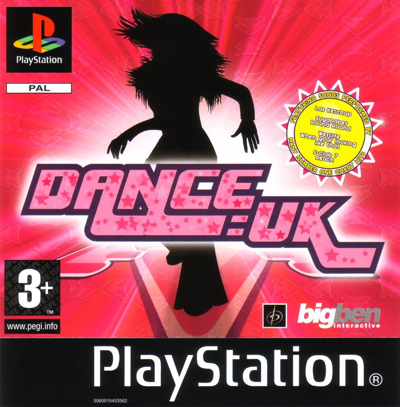Front Cover for Dance:UK (PlayStation)