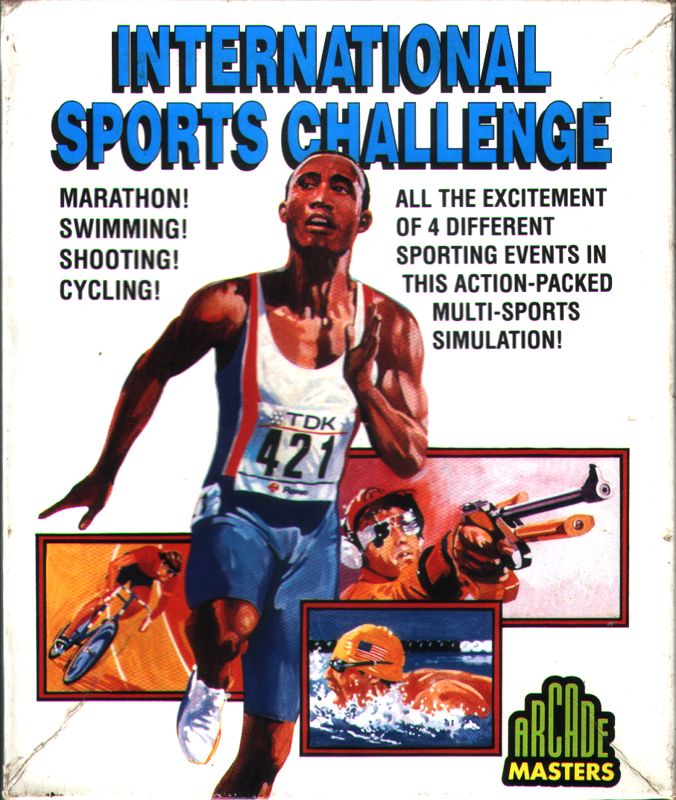 Front Cover for International Sports Challenge (Commodore 64)