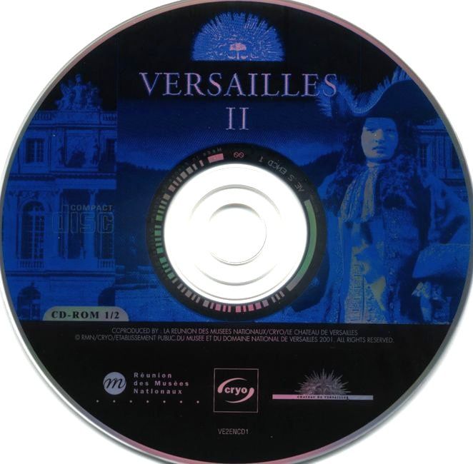 Media for Versailles II: Testament of the King (Windows): Disc 1