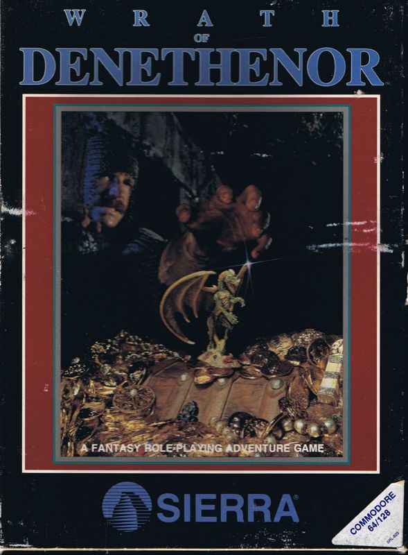Front Cover for Wrath of Denethenor (Commodore 64)