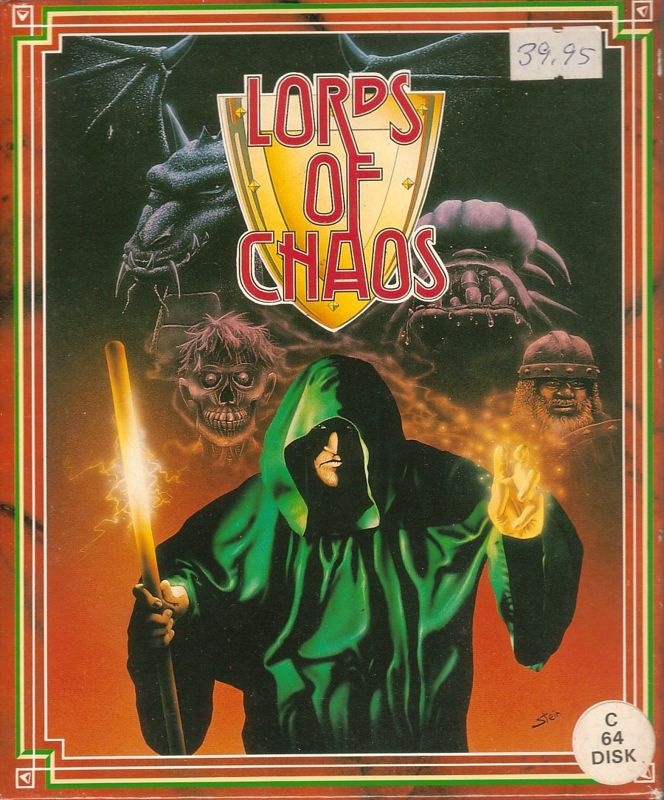 Front Cover for Lords of Chaos (Commodore 64)