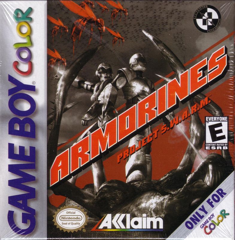 Front Cover for Armorines: Project S.W.A.R.M. (Game Boy Color)