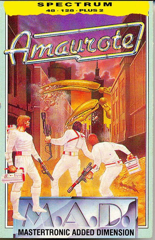 Front Cover for Amaurote (ZX Spectrum)