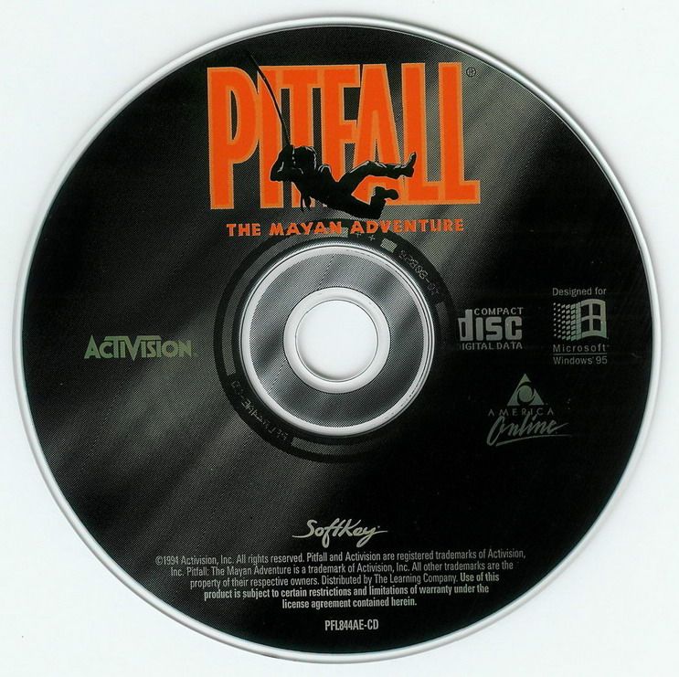 Media for Pitfall: The Mayan Adventure (Windows) (Softkey release)